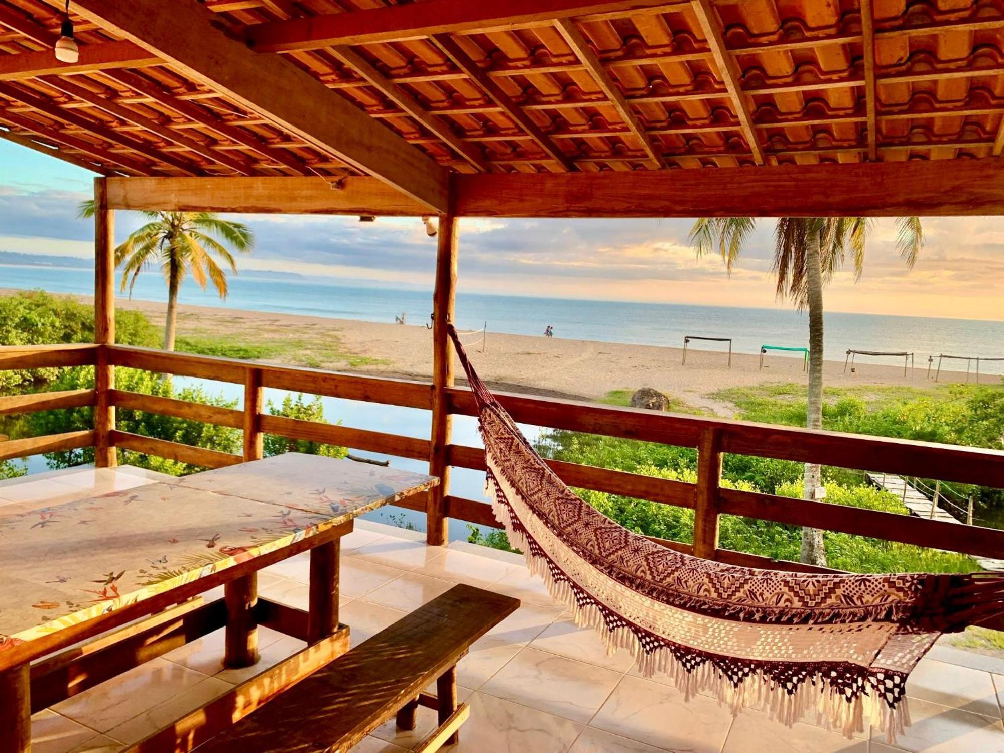 Paraiso Beach Hostel E Pousada Санта Крус Кабралия Екстериор снимка