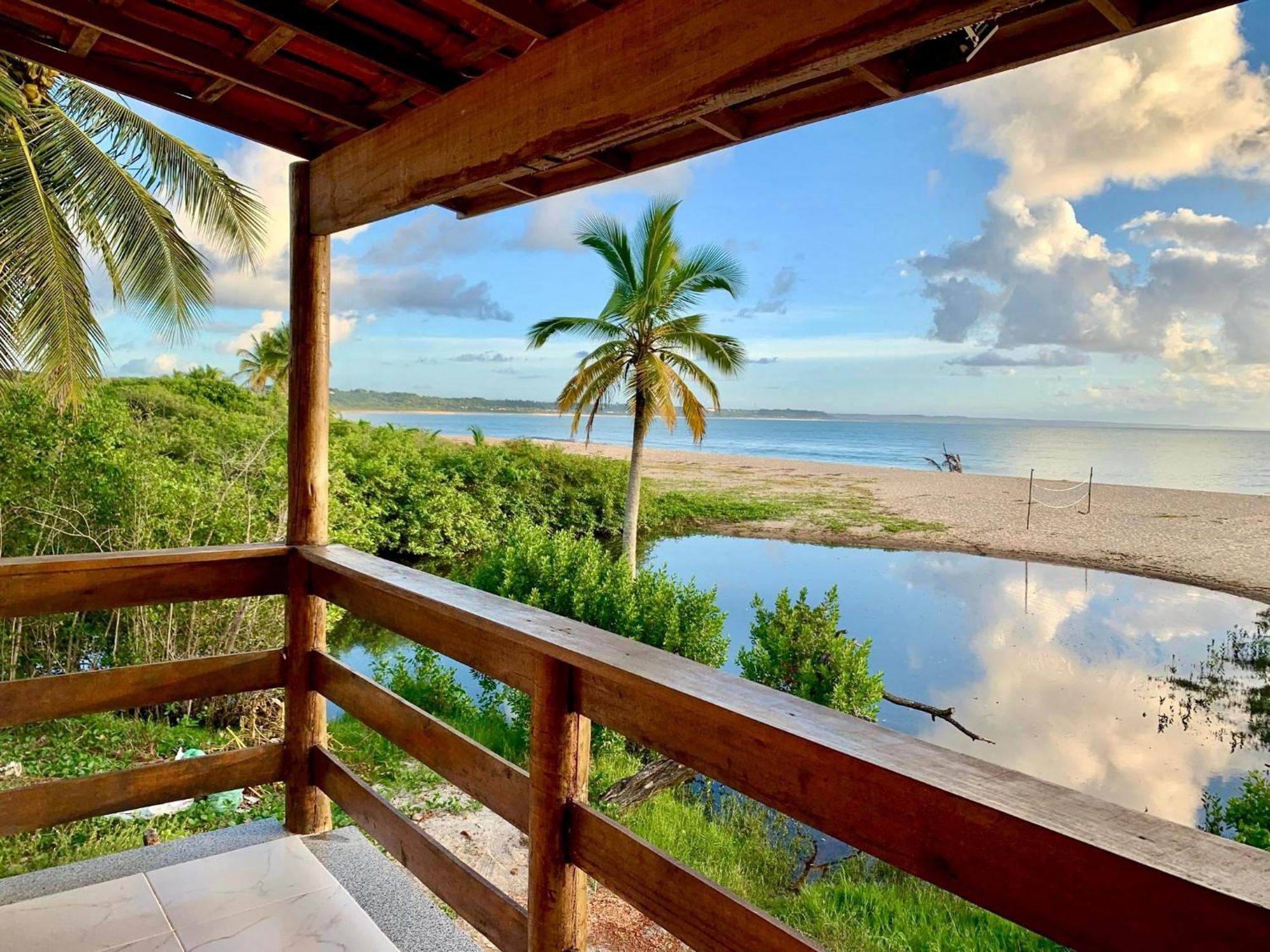 Paraiso Beach Hostel E Pousada Санта Крус Кабралия Екстериор снимка
