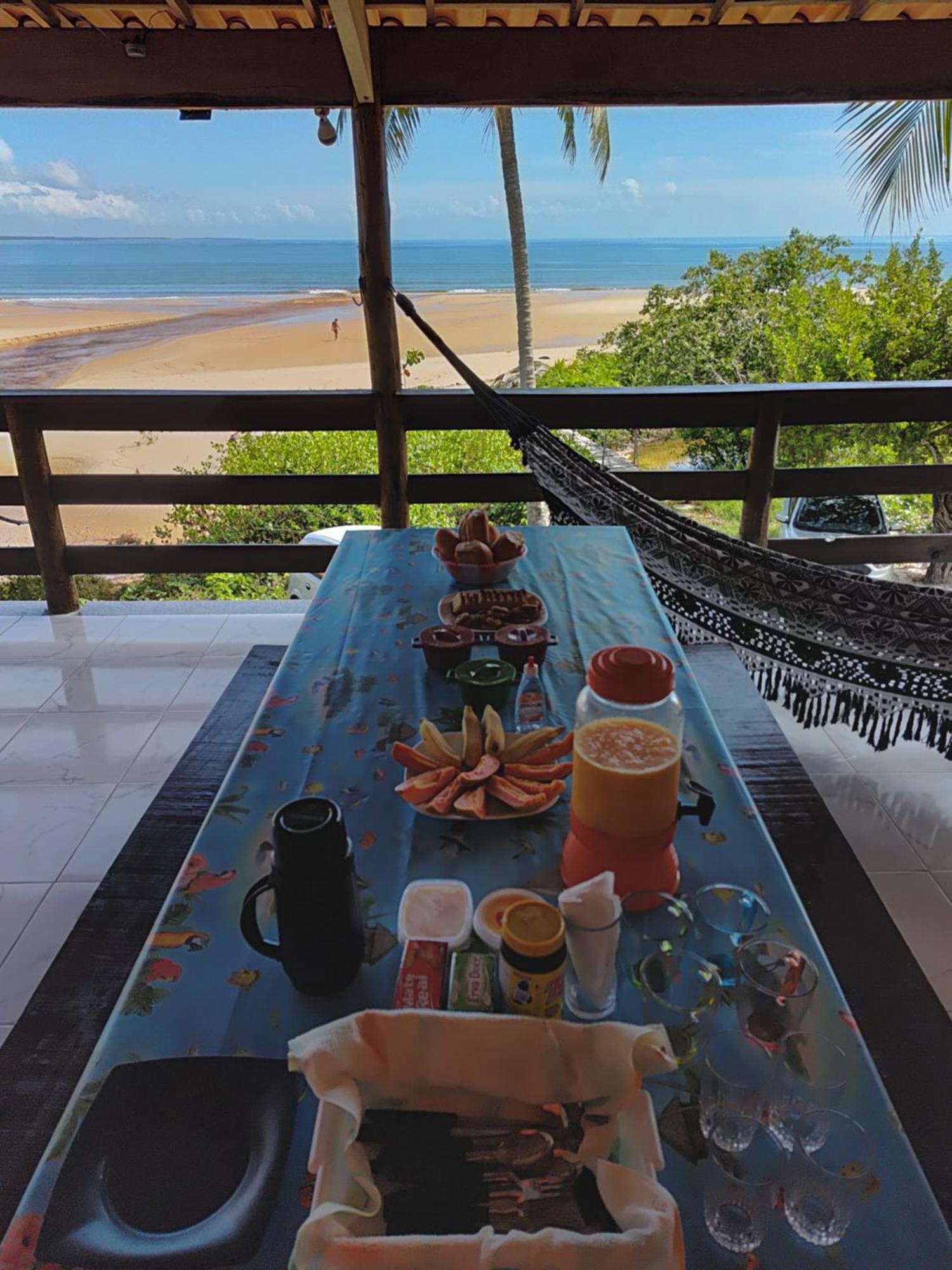Paraiso Beach Hostel E Pousada Санта Крус Кабралия Екстериор снимка