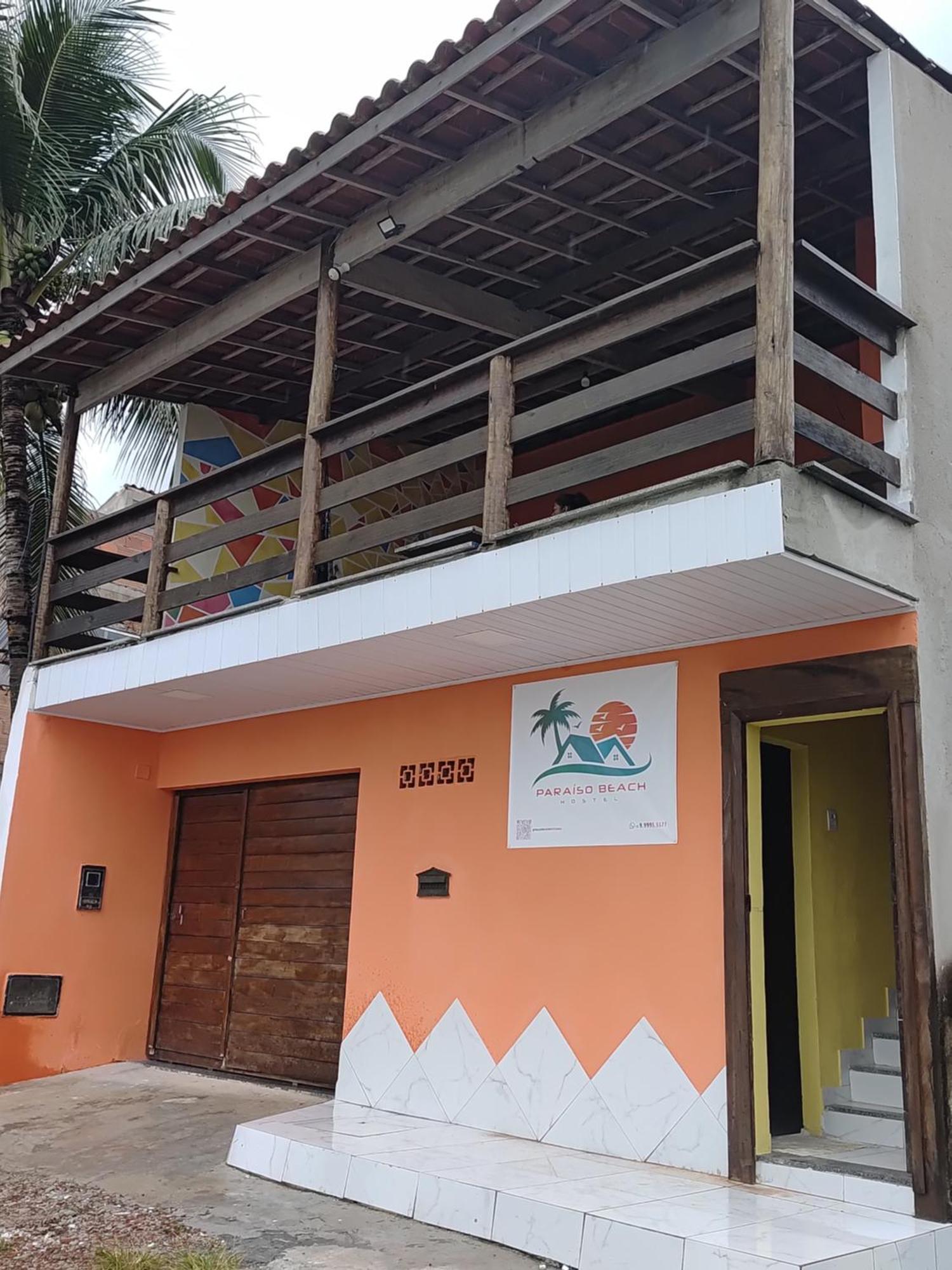 Paraiso Beach Hostel E Pousada Санта Крус Кабралия Екстериор снимка