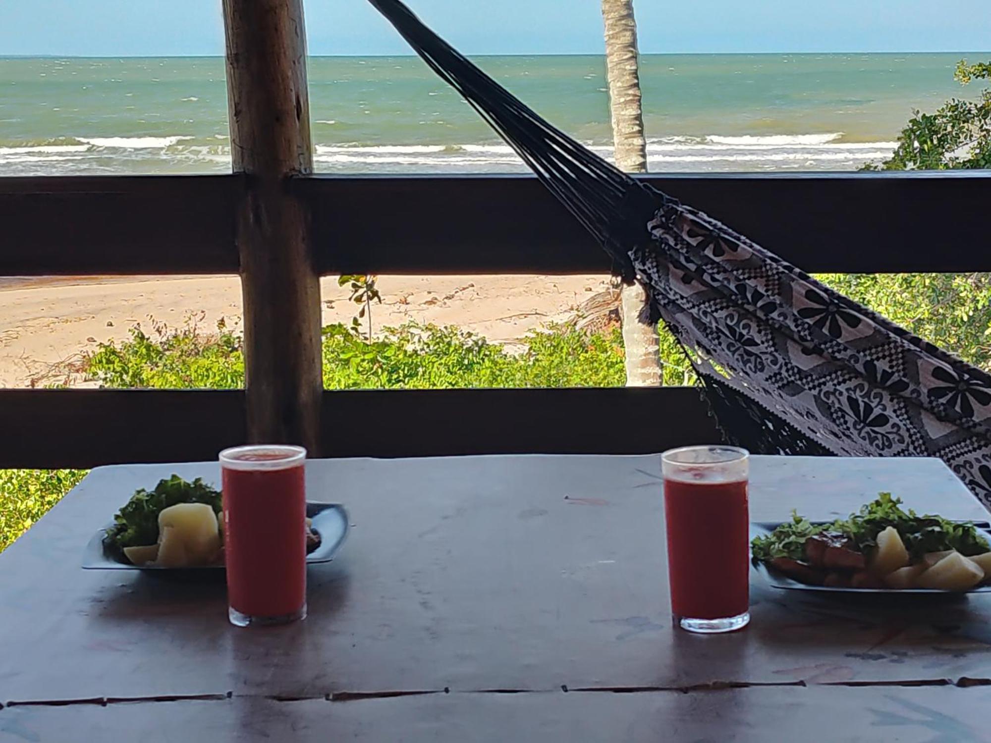 Paraiso Beach Hostel E Pousada Санта Крус Кабралия Екстериор снимка