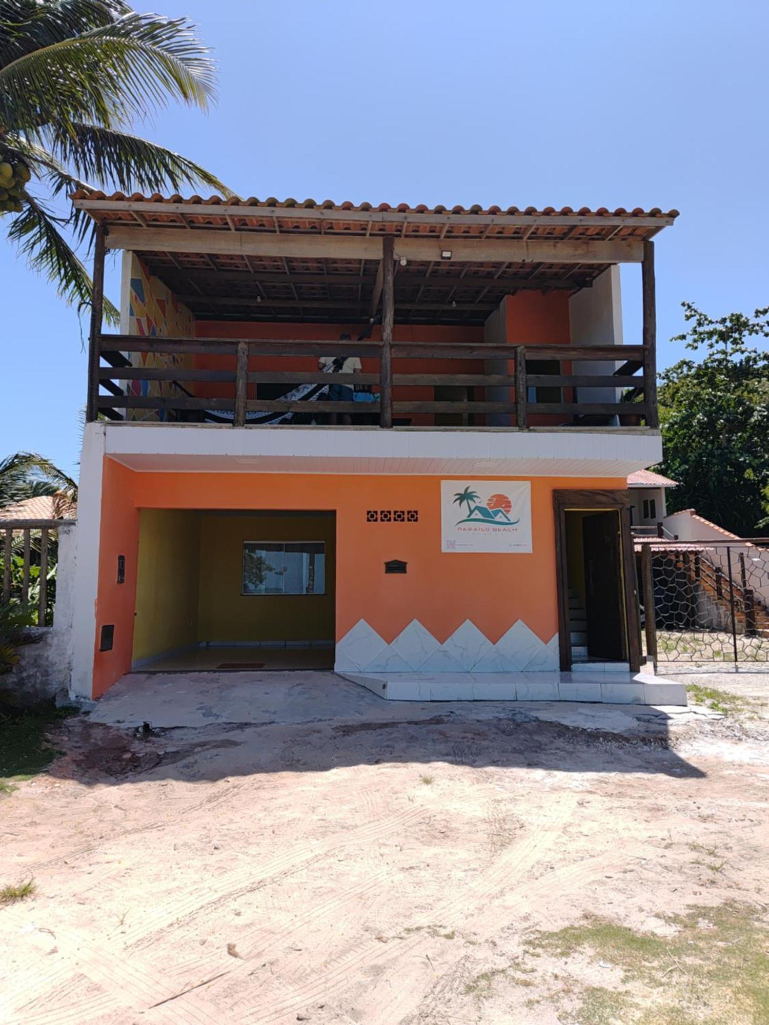 Paraiso Beach Hostel E Pousada Санта Крус Кабралия Екстериор снимка