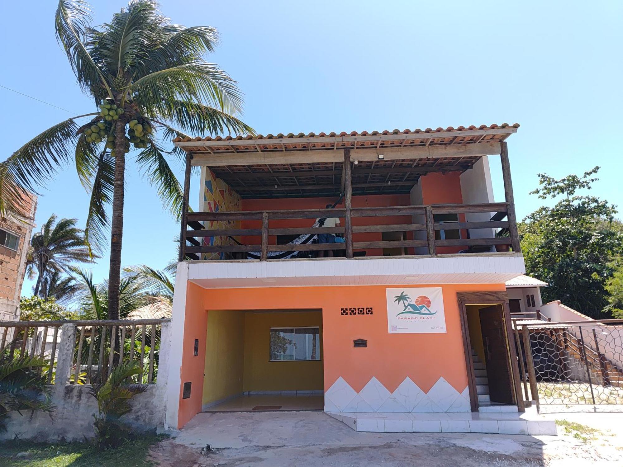 Paraiso Beach Hostel E Pousada Санта Крус Кабралия Екстериор снимка